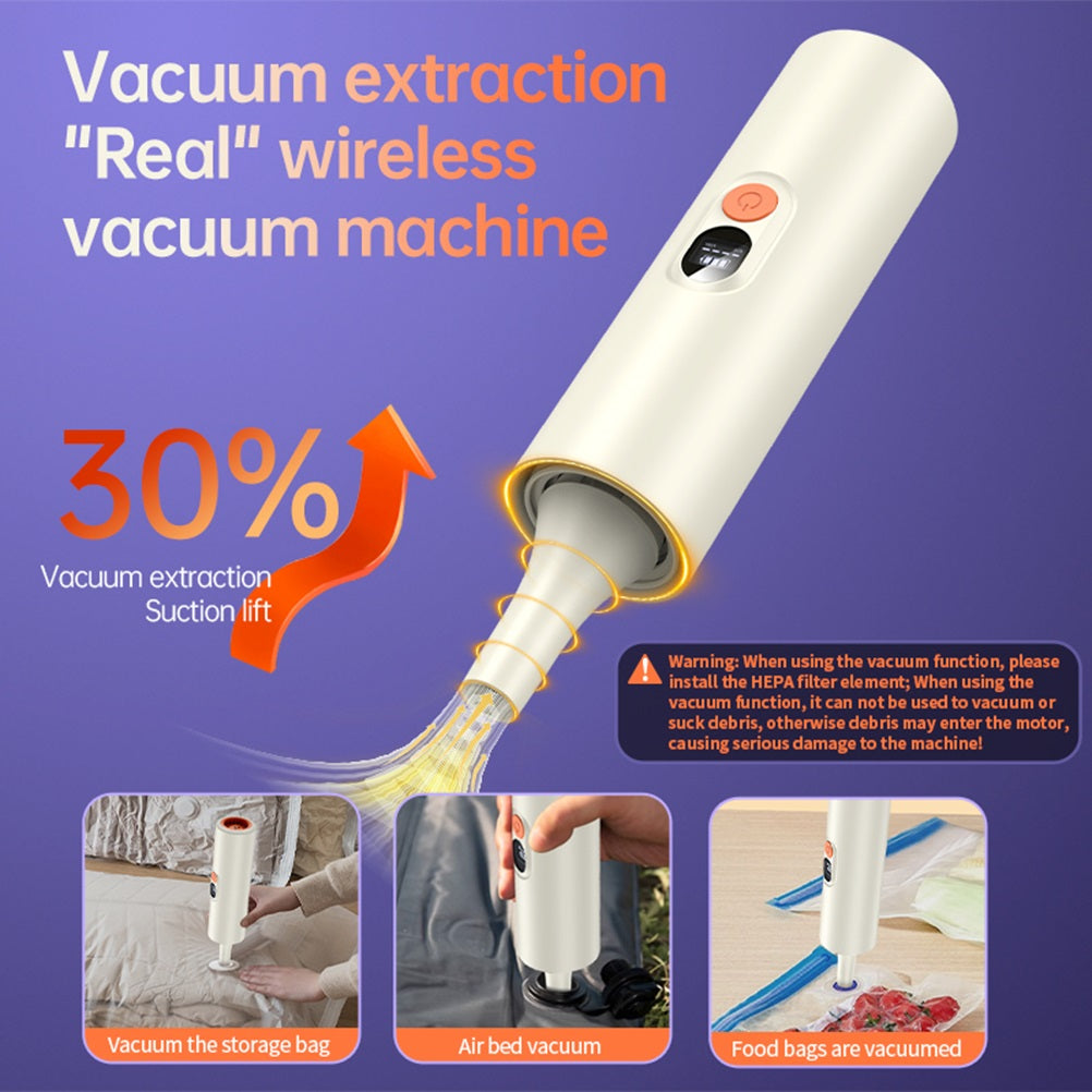 Ebooine Car Vacuum Portable, Handheld Vacuum Cleaner Cordless 14000Pa 4-in-1 Small Vacuum