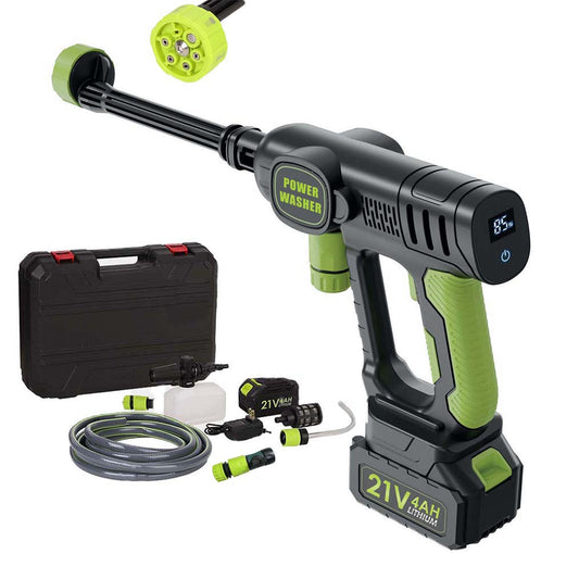 Ebooine Pro 1016 PSI Cordless Pressure Washer | 4.0Ah Battery & 6-in-1 Nozzle