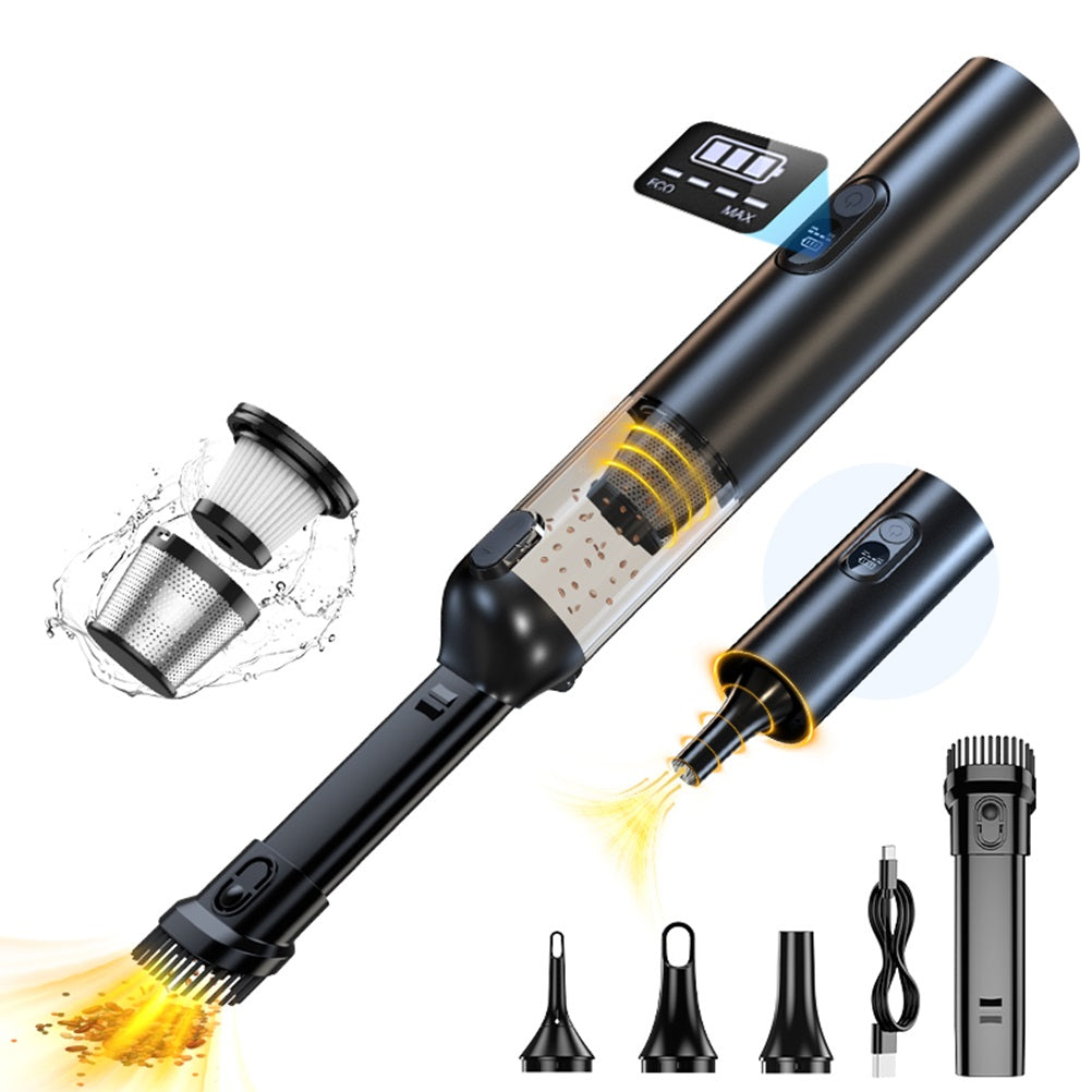 Ebooine Car Vacuum Portable, Handheld Vacuum Cleaner Cordless 14000Pa 4-in-1 Small Vacuum